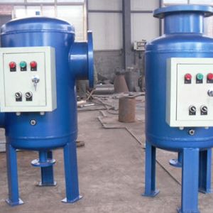 適用于循環(huán)水、自來水、地表水、地下水、海水、游泳池用水、熱水的水質處理的全程綜合水處理器